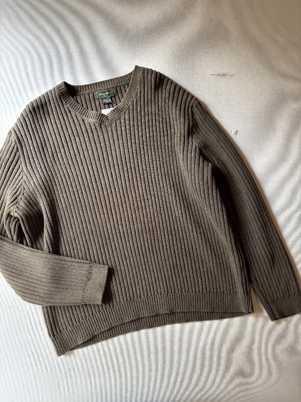 1990s Heavy Cotton Green Sweater